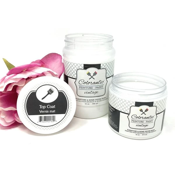 Vernis Transparent Et Mat Colorantic à Base D'eau, 16 Oz 7 Vernis Transparent Et Mat Colorantic à Base D'eau, 16 Oz – Image 5