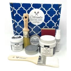 Ensemble De Peinture à La Craie Colorantic Blanc Boule De Coton De 8 Oz, 7 Pièces