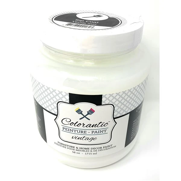 Vernis Transparent Et Mat Colorantic à Base D'eau, 58 Oz 3 Vernis Transparent Et Mat Colorantic à Base D'eau, 58 Oz