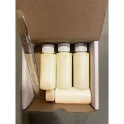 Ensemble De Peinture Au Latex Par Quality Stone, Style De Pierre Empilée, Jaune Traditionnel, 4 X Tubes De 2 oz