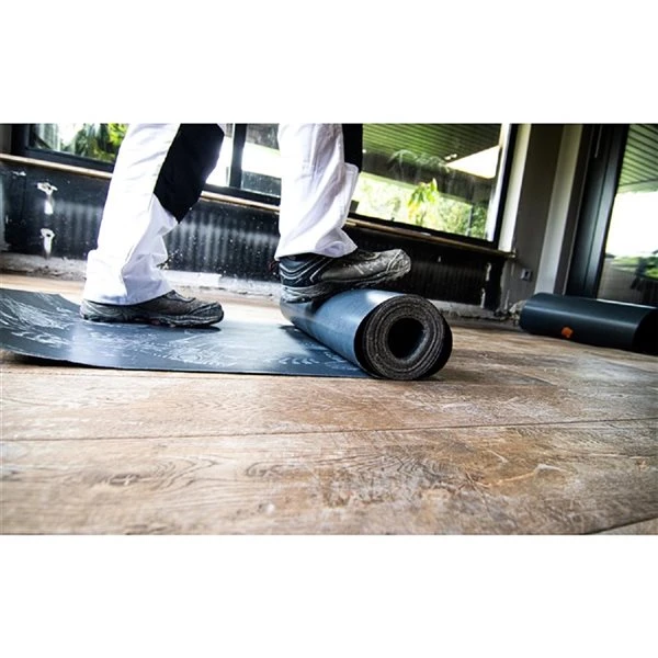 Toile De Protection V-PRO Par Tooltech En Plastique De 4 Pi X 131 Pi, 5 Oz 6 Toile De Protection V-PRO Par Tooltech En Plastique De 4 Pi X 131 Pi, 5 Oz – Image 4