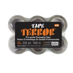 Ensemble De Rubans D'emballage Pro-Grade Par Tape Terror De 1,89 po X 54 vg, Paquet De 6