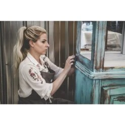 Pinceau Ovale Colorantic De 55 Mm En Poils Naturels -Teinture De Peinture 331046016 AlternateImage4 l