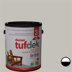 Peinture Teintée Pour L'extérieur De La Série DIY Gris Naturel De 3,79 L Par Vinyle Refresh (étape 3)