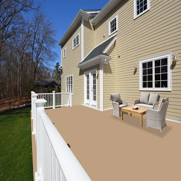 Peinture Teintée Pour L'extérieur De La Série DIY Tan Oxford De 3,79 L Par Vinyle Refresh 4 Peinture Teintée Pour L'extérieur De La Série DIY Tan Oxford De 3,79 L Par Vinyle Refresh – Image 2