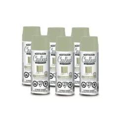Peinture En Aérosol Au Fini Craie Rust-Oleum Specialty Vert Mat 340g, Paquet De 6