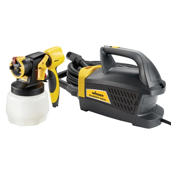 Pulvérisateur De Peinture Stationnaire PaintReady De Wagner, Motif De Jet Réglable Et Multidirectionnel, Pompe à Turbine 3 Pulvérisateur De Peinture Stationnaire PaintReady De Wagner, Motif De Jet Réglable Et Multidirectionnel, Pompe à Turbine