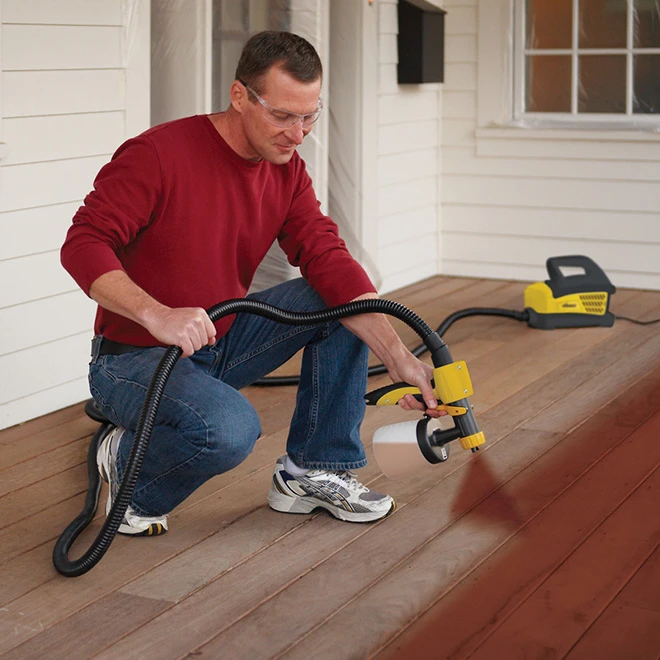 Pulvérisateur De Peinture Stationnaire PaintReady De Wagner, Motif De Jet Réglable Et Multidirectionnel, Pompe à Turbine 5 Pulvérisateur De Peinture Stationnaire PaintReady De Wagner, Motif De Jet Réglable Et Multidirectionnel, Pompe à Turbine – Image 3