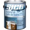 Peinture Pour Cuisine Et Salles De Bains SICO Au Latex 100% Acrylique, Fini Lustre Doux, 3,5 L, Base 3