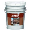 Peinture Et Apprêt D'extérieur Pour Bois Sico, Mat, Base 1, Opaque, 18,5 L