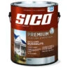 Peinture Et Apprêt D'extérieur Pour Bois Sico, Mat, Blanc Pur, Opaque, 3,78 L -Teinture De Peinture 50316692 L