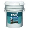 Peinture Et Apprêt D'extérieur Pour Bois Sico, Satiné, Base Neutre, Opaque, 18,9 L -Teinture De Peinture 50316706 L