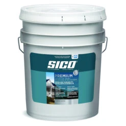 Peinture Et Apprêt D'extérieur Pour Bois Sico, Satiné, Base Neutre, Opaque, 18,9 L