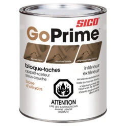 Apprêt-scelleur GoPrime De SICO, Intérieur/extérieur, Fini Mat, 946 Ml, Blanc