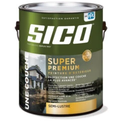 Peinture Et Apprêt Extérieur Sico, Base 2 à Teinter, Semi-lustré, Multicouleur (contenu Net Réel: 3,78 L)