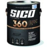 Peinture Intérieur/extérieur à émail Sico 360, Base Blanche à Teinter, Satin (contenu Net Réel: 128 Oz)