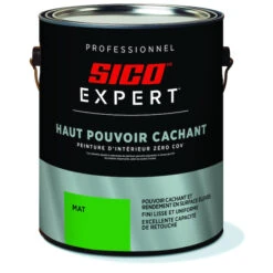 Peinture Blanche à Teinter Sico Expert, Finition Matte, Multicolore (contenu Réel Net: 128 Oz)