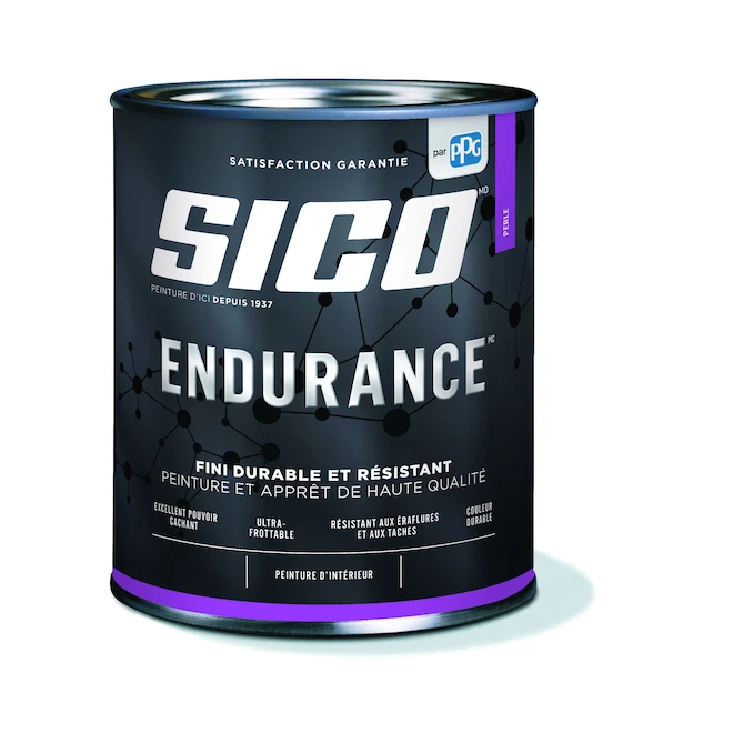 Peinture Teintable Multicolore Sico Endurance, Base Moyenne, Fini Satiné (31,99 Onces) 3 Peinture Teintable Multicolore Sico Endurance, Base Moyenne, Fini Satiné (31,99 Onces)