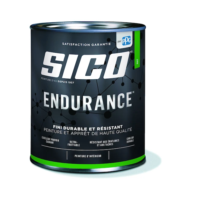 Peinture Et Apprêt Sico Endurance Base Moyenne Au Fini Mat, 946 Ml 3 Peinture Et Apprêt Sico Endurance Base Moyenne Au Fini Mat, 946 Ml