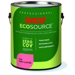 Peinture Intérieur Sico Ecosource Latex Base 2 Semi-lustré 3,78 L