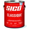 Peinture-apprêt D'intérieur 100% Acrylique Sico Classique, Base 3, Fini Semi-lustré, 3,78 L