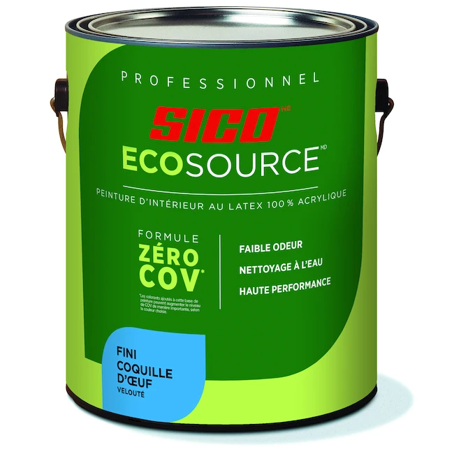 Peinture Intérieur Sico Ecosource Base 3 Coquille D'oeuf 3,78 L 3 Peinture Intérieur Sico Ecosource Base 3 Coquille D'oeuf 3,78 L