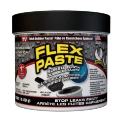 Flex Paste Mastic Adhésif 1 Lb Noir