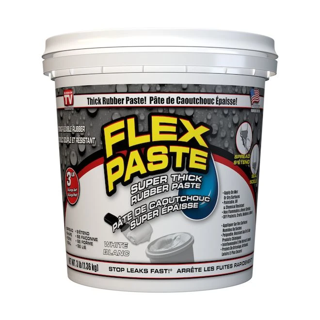 Flex Paste Mastic Adhésif 3 Lb Blanc 3 Flex Paste Mastic Adhésif 3 Lb Blanc