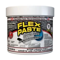 Flex Paste Mastic Adhésif 1-lb Blanc