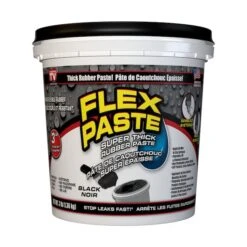 Flex Paste Mastic Adhésif 3 Lb Noir