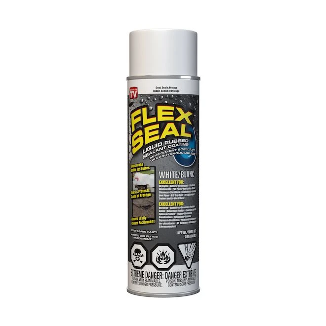 Revêtement Caoutchouté Flex Seal En Aérosol Blanc De 397 G 3 Revêtement Caoutchouté Flex Seal En Aérosol Blanc De 397 G