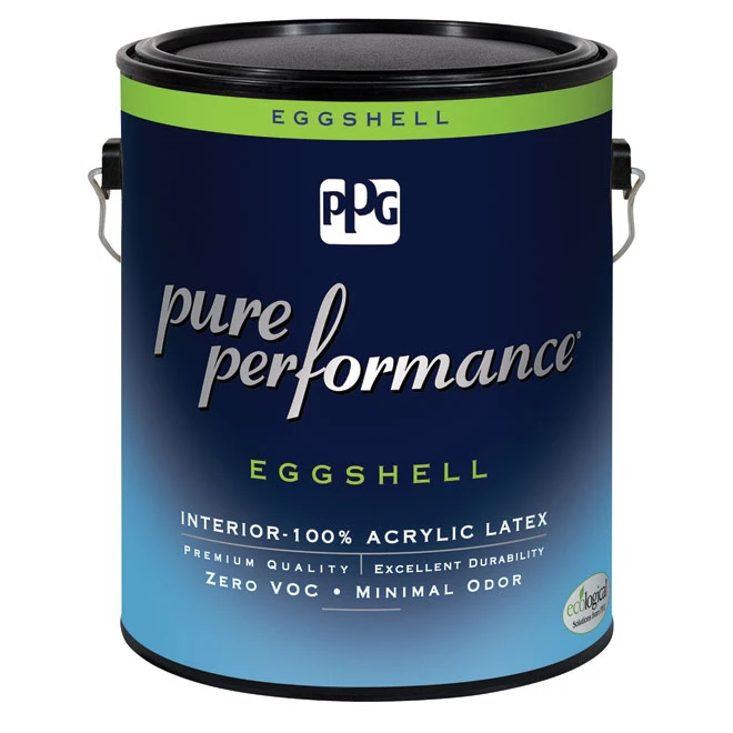 Peinture Au Latex Et Apprêt D'intérieur Tout-en-un Pure Performance De PPG, Coquille D'oeuf, Base Moyenne, 946 Ml 3 Peinture Au Latex Et Apprêt D'intérieur Tout-en-un Pure Performance De PPG, Coquille D'oeuf, Base Moyenne, 946 Ml